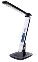 Darbo stalo šviestuvas CristalRecord Rai, LED, 10W, balta sp./juoda sp.