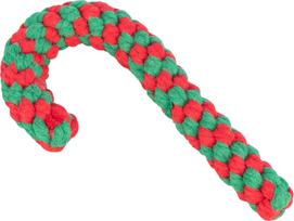 Žaislas šuniui, virvinis Trixie Candy Cane, 19 cm, raudona sp./žalia sp.