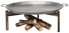 Laužavietės keptuvė su nuimamomis kojelėmis GrillSymbol Skillet Stark, plienas, 72 cm, nerūdijančiojo plieno sp.