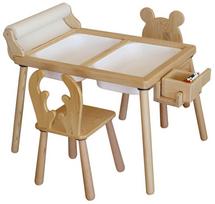 Vaikų kambario baldų komplektas Kalune Design, balta sp./šviesiai ruda sp.