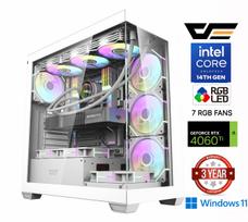 Stacionarus kompiuteris Mdata Gaming Intel® Core™ i7 14700F, 3 TB, DDR5 32GB, SSD+HDD 1 TB 2 TB, Nvidia GeForce RTX 4060 Ti 8GB, Windows 11