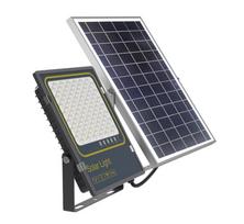Prožektorius su saulės baterija, pastatomas CristalRecord Bee Solar, 300 W, 3900 lm, 6000 °K, IP66, pilka sp./antracito sp.