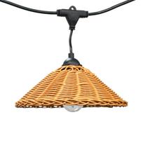 Lauko lempučių girlianda CristalRecord Teide Solar, 8W, LED, IP65, juoda sp., 19 cm x 6.5 cm