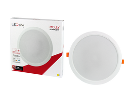 Šviestuvas įleidžiamas LED Line Molly, 4000°K, LED, balta sp., 24 W