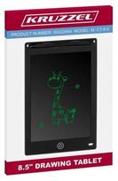 Piešimo lenta Kruzzel Drawing Tablet, 21.5 cm, juoda sp./žalia sp.
