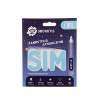 Išankstinio mokėjimo kortelė Gudrutis SIM XL, Micro SIM