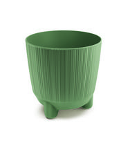 Gėlių vazonas Prosperplast Ryfo DRF170N-5615C, plastikinis, Ø 16.8 cm, žalia sp.