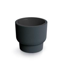 Gėlių vazonas Prosperplast Milly DBMLR300-S433, plastikinis, Ø 29.9 cm, antracito sp.