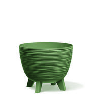 Gėlių vazonas Prosperplast Furu DFUR240-5615C, plastikinis, Ø 23.6 cm, žalia sp.