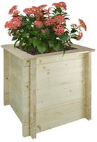 Gėlių vazonas Timbela M618-1, mediena, 58 cm x 58 cm, Ø 57 cm, medžio sp.