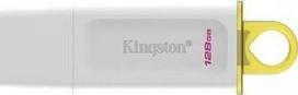 USB atmintinė Kingston DataTraveler Exodia, aukso sp./balta sp., 128GB