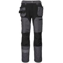 Kelnės Bo Safety Cirius, juoda sp./pilka sp., 56 dydis