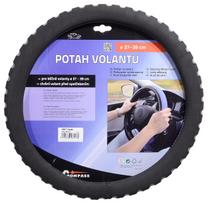 Vairo užvalkalas Compass Soft, juoda sp./pilka sp., 37-39