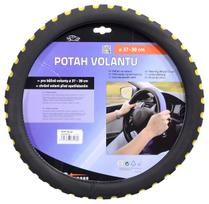 Vairo užvalkalas Compass Soft, juoda sp./geltona sp., 37-39