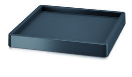 Lėkštelė vazonui Prosperplast Mobile IPRS450-S433, pilka sp., 44.6 cm