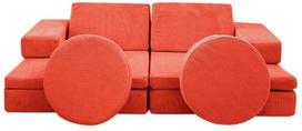 Sofa-lova Atelier Del Sofa Puzzle, oranžinė sp., 70 x 140 cm x 46 cm