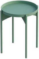 Kavos staliukas Kalune Design SHB-002-E, žalia sp., 44 cm x 44 cm x 57 cm