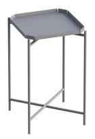 Kavos staliukas Kalune Design SHB-008-C, pilka sp., 46 cm x 46 cm x 56 cm