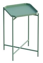 Kavos staliukas Kalune Design SHB-008-D, žalia sp., 46 cm x 46 cm x 56 cm