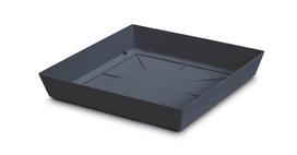 Lėkštelė vazonui Prosperplast Lofly PPLFQ245-S433, antracito sp., 24.5 cm