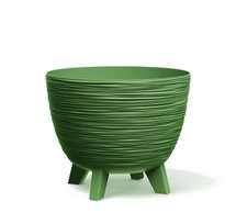 Gėlių vazonas Prosperplast Furu DFUR300-5615C, plastikinis, Ø 29 cm, žalia sp.