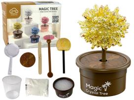 Kristalų auginimo rinkinys Lean Toys Magic Tree, įvairių spalvų