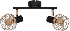 Šviestuvas lubų Candellux Lighting Acrobat, E14, 2 x 40 W, vario sp., 11 x 11 cm