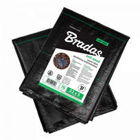 Agrotekstilė nuo piktžolių Bradas, juoda sp., 5 m x 0.6 m, 70 g/m²