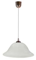 Šviestuvas kabinamas Candellux Lighting Vera, E27, 1 x 60 W, balta sp., 25 x 11 cm
