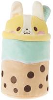 Pliušinis žaislas šuo Epee Bubble Tea Bubbles Lychee Korgi, įvairių spalvų, 21 cm
