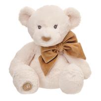 Pliušinis žaislas meška Beppe Roger, kreminė sp., 26 cm