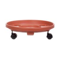 Vazonų padėklas ant ratukų Garden Center TRHG-0830, ruda sp., 30 cm
