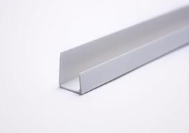 Profilis, polivinilchloridas (pvc), 2500 mm x 12.5 mm x 16 mm