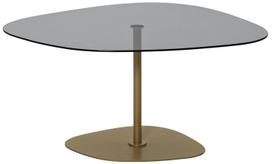 Kavos staliukas Kalune Design Soho, aukso sp./tamsiai pilka sp., 85 cm x 67 cm x 40 cm
