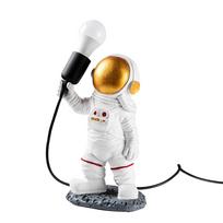 Stalinis šviestuvas Opviq Astronaut 1, E27, juoda sp./balta sp.