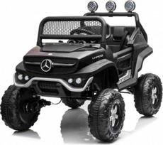 Vaikiškas elektromobilis Ramiz Mercedes Benz Unimog, juoda sp.