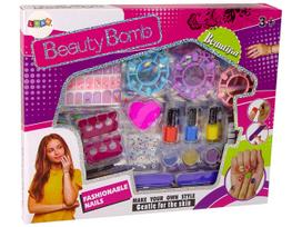 Nagų dekoravimo rinkinys vaikams Lean Toys Beauty Bomb Big
