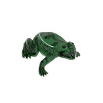 Sodo dekoracija "Varlė" Garden Center O001, 15 cm x 15 cm x 7 cm, balta sp./juoda sp./žalia sp.