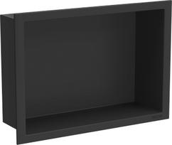 Įleidžiama sieninė lentyna Mexen X-Wall-R, 10 cm x 20 cm x 30 cm, juoda sp.