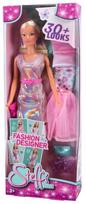 Lėlė su priedais Simba Steffi Love Fashion Designer, 29 cm, rožinė sp.