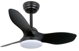 Lubinis ventiliatorius su lempa CristalRecord Stel Mini S, 20 W, 1 vnt.
