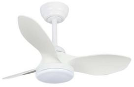 Lubinis ventiliatorius su lempa CristalRecord Stel Mini S, 20 W, 1 vnt.