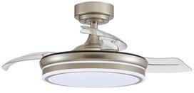 Lubinis ventiliatorius su lempa CristalRecord Moss Mini CCT, 46 W, 1 vnt.