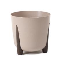Gėlių vazonas Lamela Frida 254-85, plastikinis, Ø 30 cm, šviesiai ruda sp.
