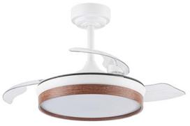Lubinis ventiliatorius su lempa CristalRecord Panam Mini, 46 W, 1 vnt.
