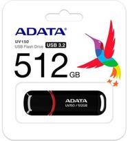 USB atmintinė Adata UV150 852337, juoda sp., 512GB