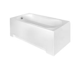 Vonia, laisvai pastatoma Besco Aria, 70 cm x 170 cm x 58.5 cm, stačiakampis, balta sp.