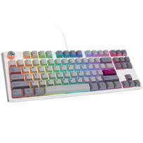 Laidinė žaidimų klaviatūra Ducky One 3 Mist Cherry MX Clear, EN, pilka sp.