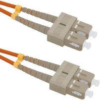 Kabelis Qoltec Optic Cable Multimode SC/UPC, SC/UPC, 3 m, oranžinė sp.