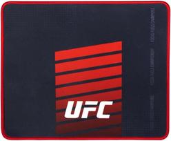 Pelės kilimėlis Konix UFC, 27 cm x 32 cm, juoda sp./raudona sp.